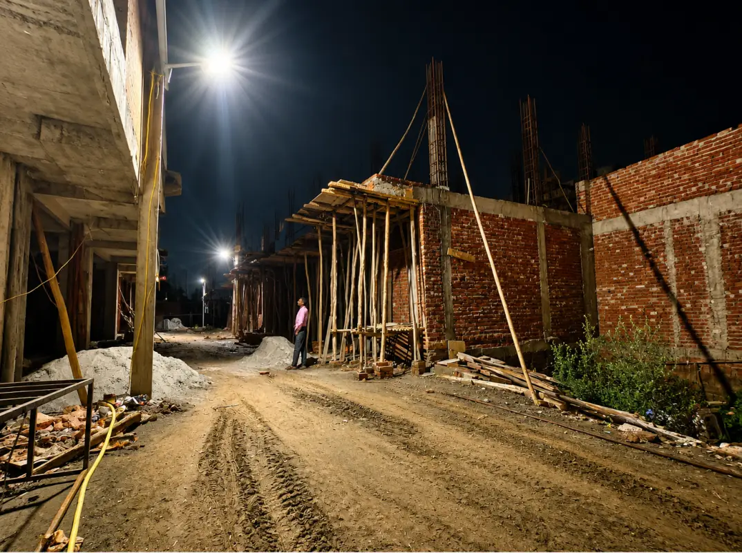 Premium plotted development site